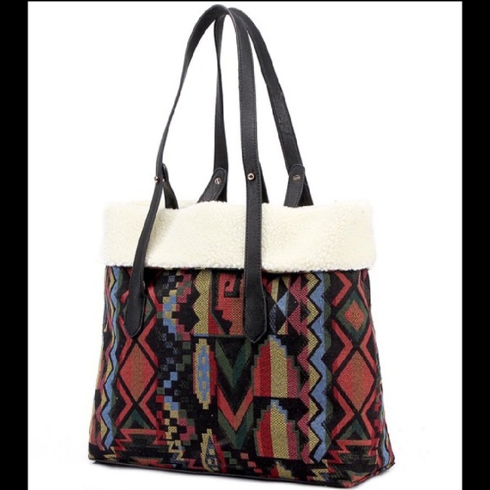Reversible Tapestry Tote